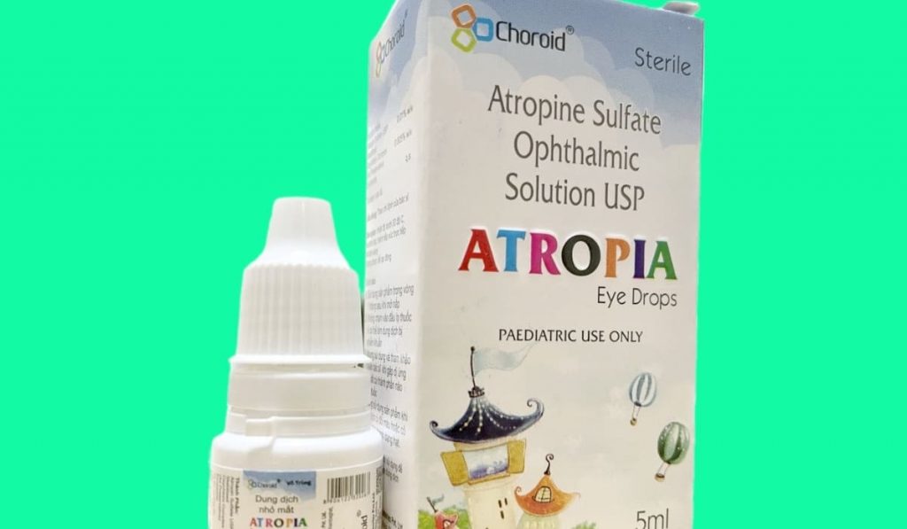Với nồng độ thấp thuốc atropin dùng để kiểm soát cận thị ở trẻ em
