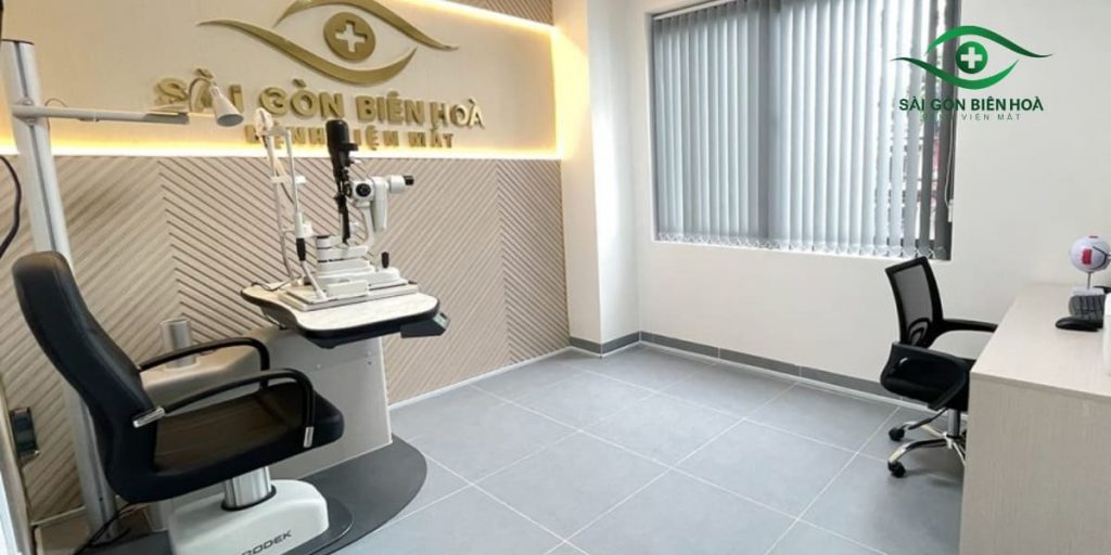 Bệnh viện Mắt Sài Gòn Biên Hoà được trang bị máy móc hiện đại