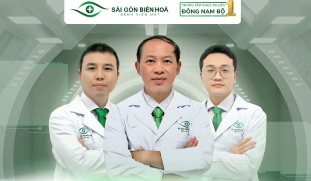 Đội ngũ bác sĩ chuyên khoa giàu kinh nghiệm tư vấn tại Bệnh viện Mắt Sài Gòn Biên Hòa