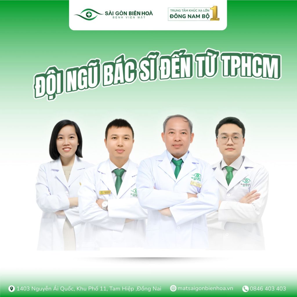 Khối Chuyên môn Bệnh viện Mắt Sài Gòn Biên Hòa
