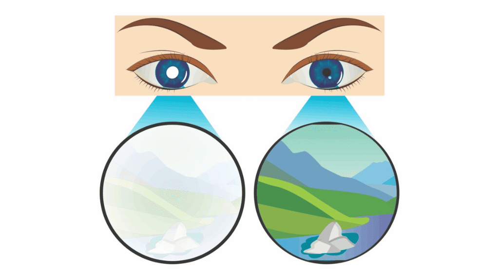 Thị lực một mắt giảm dần là dấu hiệu thường gặp ở người bị lỗ hoàng điểm