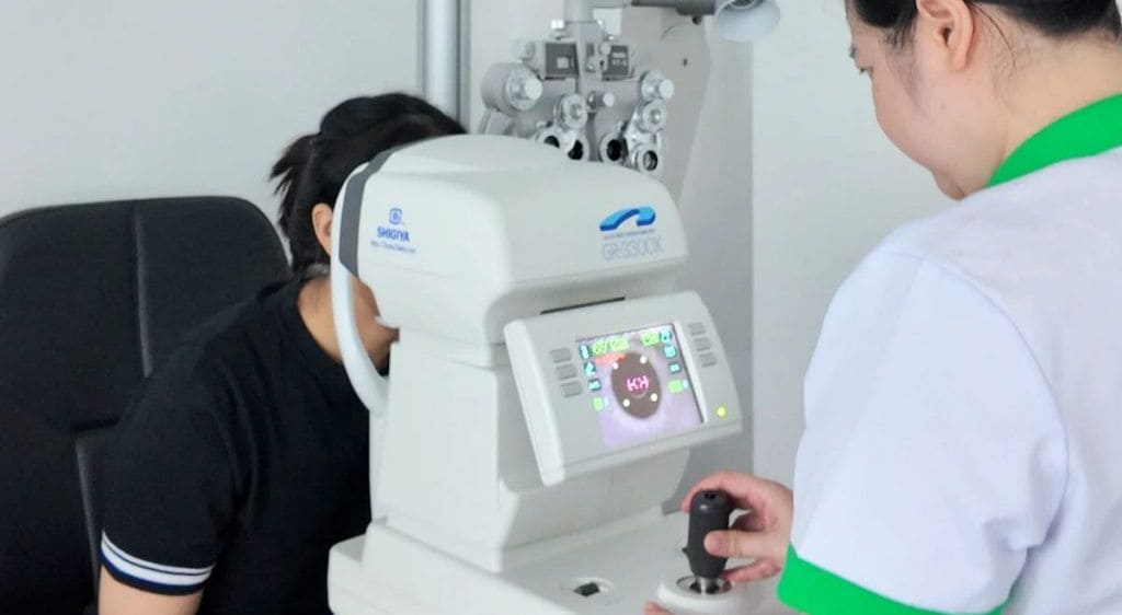 Quy trình đo mắt bằng máy đo thị lực thường diễn ra rất nhanh