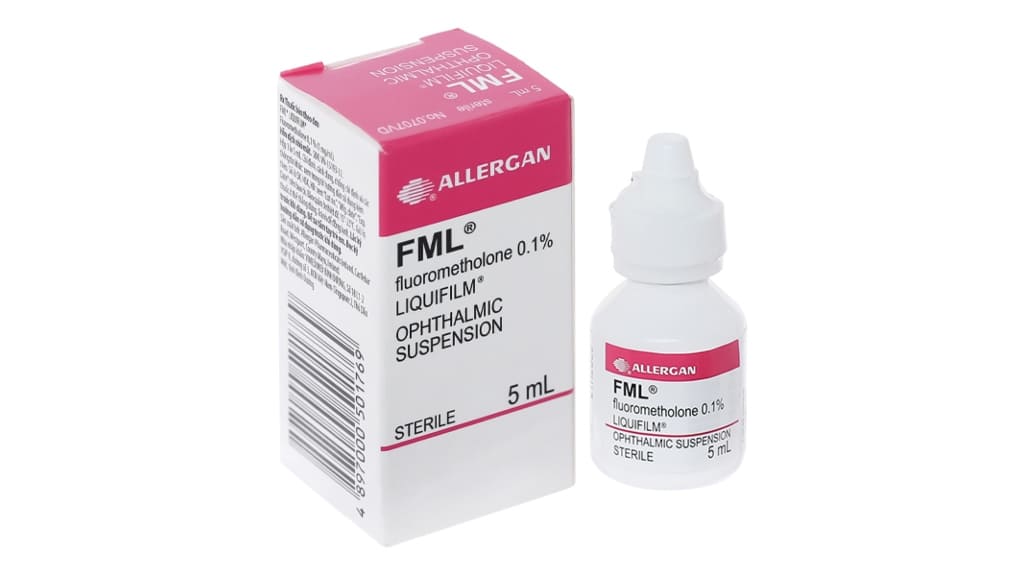 FML (Fluorometholone 0.1%)
