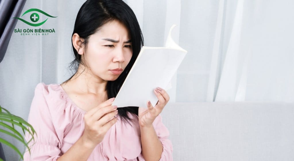 Dấu hiệu bị cận nhẹ
