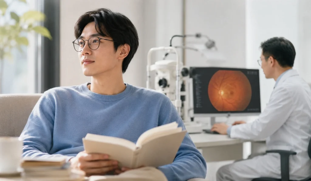 Cận thị nặng không trực tiếp gây mù, nhưng cần theo dõi các biến chứng có thể ảnh hưởng đến thị lực.