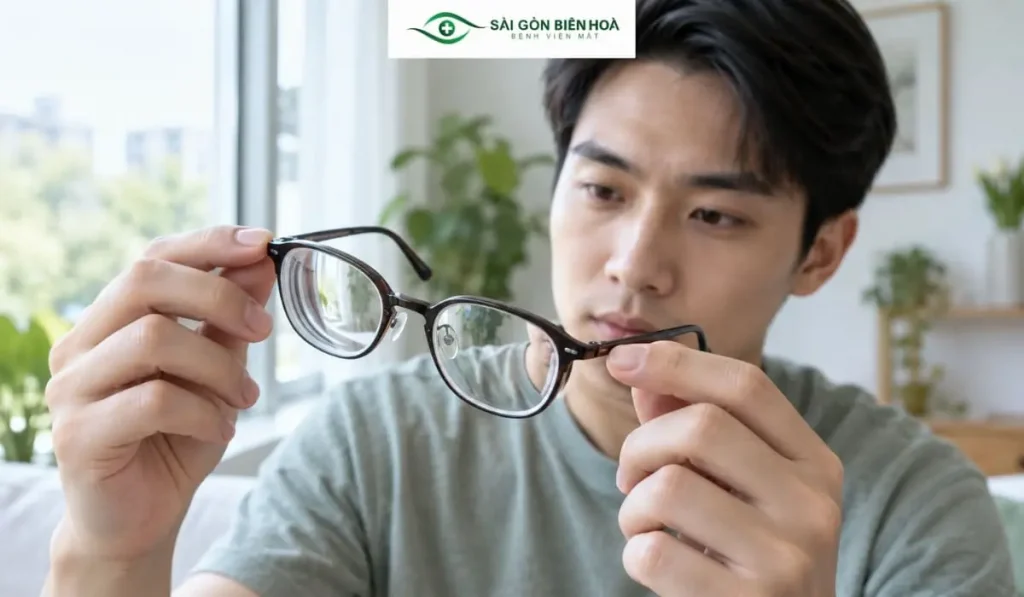 Độ khúc xạ của từng mắt cần được đánh giá riêng trước khi lựa chọn phương pháp điều trị.