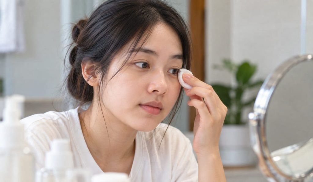 Hãy để mặt mộc, không trang điểm ít nhất 30 ngày sau mổ mắt