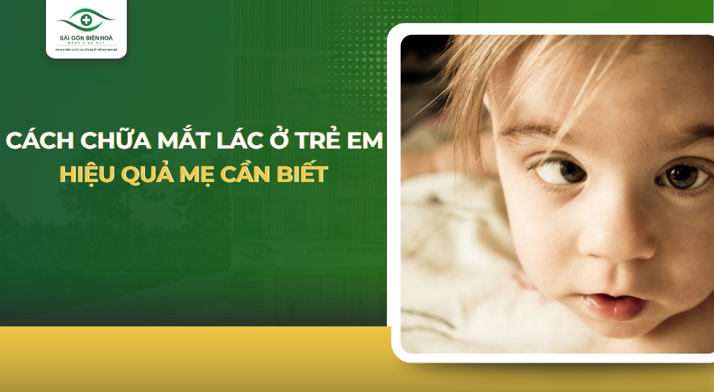 cách chữa mắt lác ở trẻ em