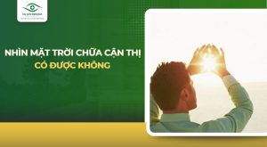 Nhìn mặt trời chữa cận thị
