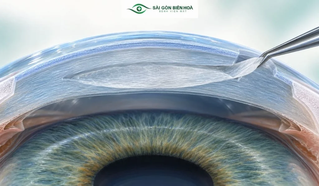 ReLEx SMILE tạo một lenticule trong giác mạc và lấy mô này ra ngoài qua đường rạch nhỏ, giúp hạn chế tác động lên bề mặt giác mạc.