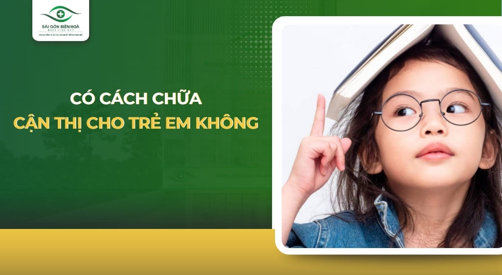 cách chữa cận thị cho trẻ