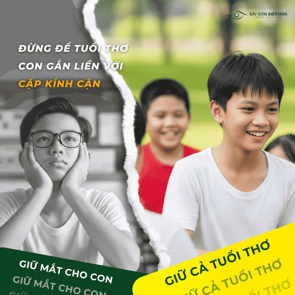 khám mắt sớm cho trẻ
