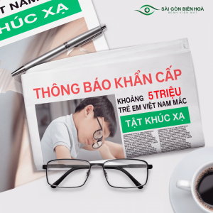 Nguy cơ cận thị sớm ở trẻ em việt nam