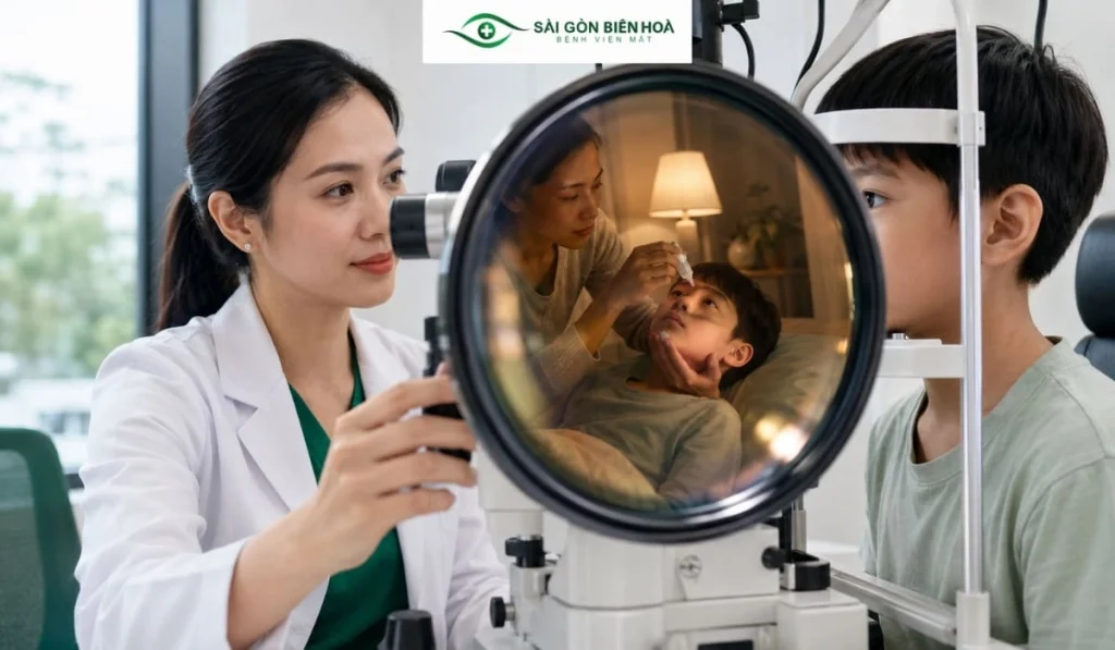 Atropin nhỏ mắt được sử dụng với mục đích khác nhau tùy nồng độ và chỉ định của bác sĩ.