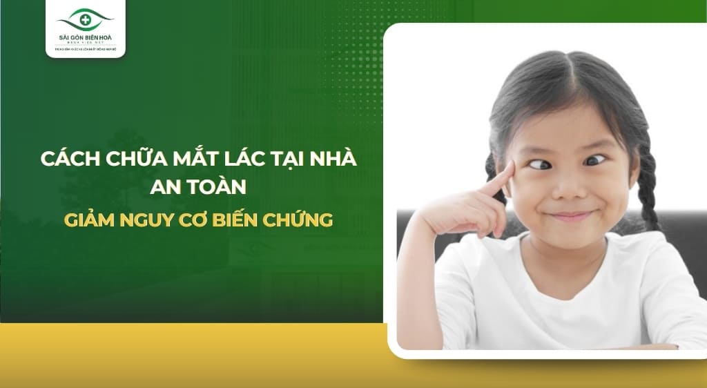 Cách chữa mắt lác tại nhà