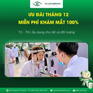 chương trình ưu đãi khám mắt
