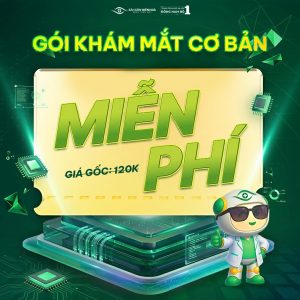 Bệnh viện Mắt Sài Gòn Biên Hòa miễn phí gói khám mắt cơ bản