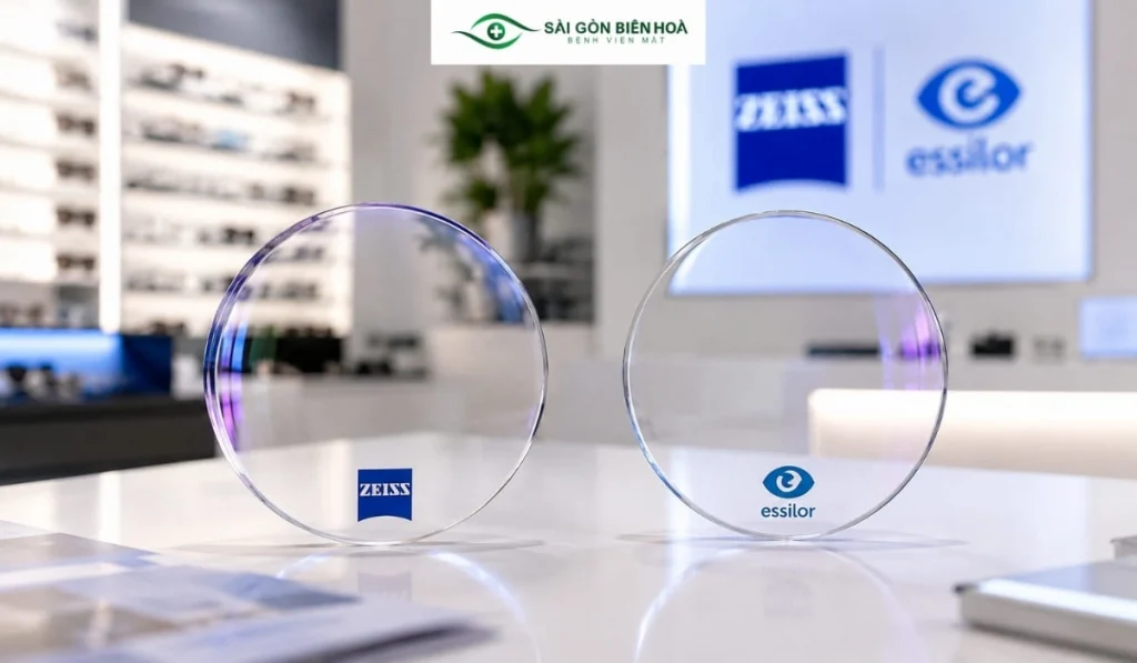 So sánh tròng kính ZEISS và Essilor nên dựa trên nhu cầu sử dụng, thiết kế tròng và lớp phủ cụ thể thay vì chỉ nhìn vào tên thương hiệu.