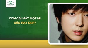 con trai mắt một mí xấu hay đẹp