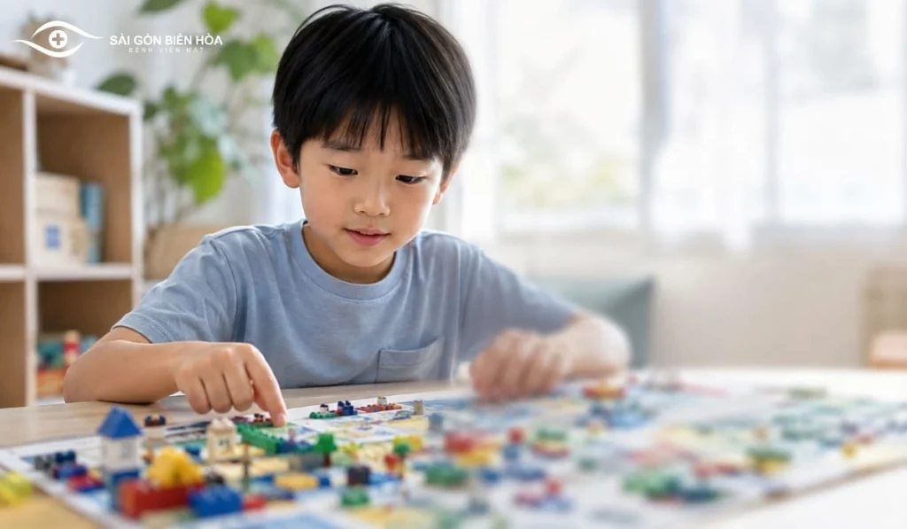 Khi một mắt nhìn rõ hơn đáng kể, trẻ có thể có xu hướng phụ thuộc nhiều hơn vào mắt nhìn tốt.