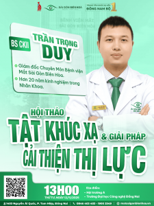 Bệnh viện Mắt Sài Gòn Biên Hòa tổ chức hội thảo tại Trường Đại học Công Nghệ Đồng Nai