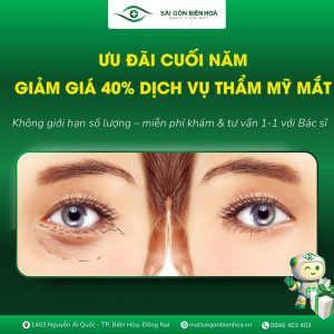 chương trình ưu đãi thẩm mỹ mắt