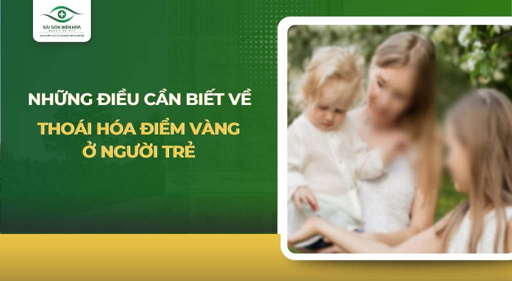 thoái hóa điểm vàng ở người trẻ