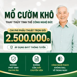 Mổ cườm khô ưu đãi Vu Lan Báo Hiếu