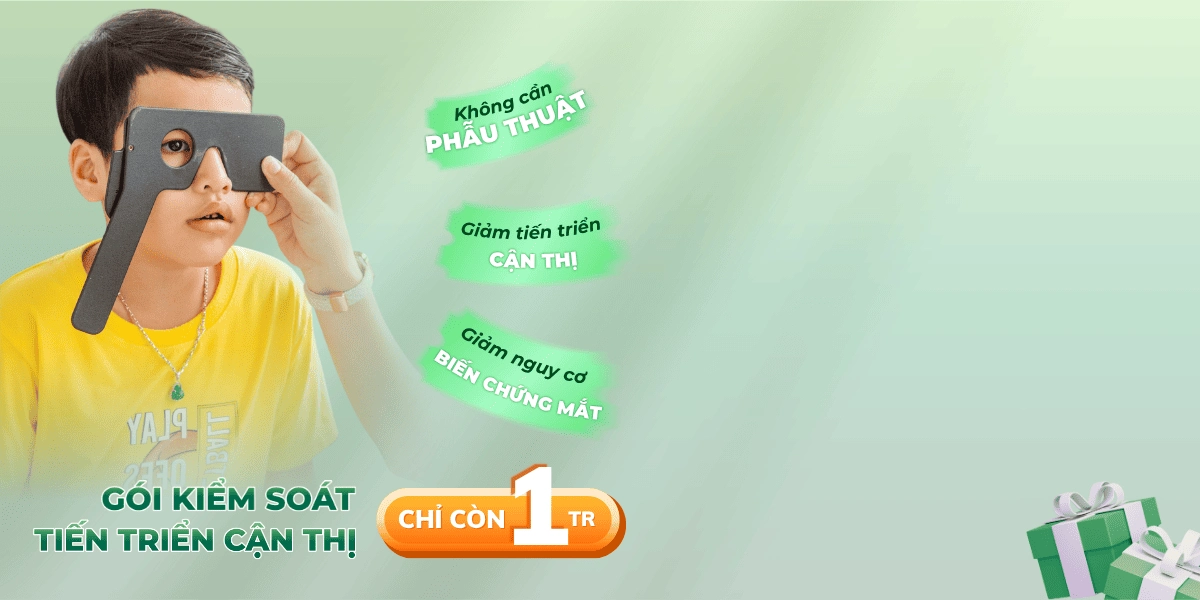Promotion kiểm soát tiến triển cận thị