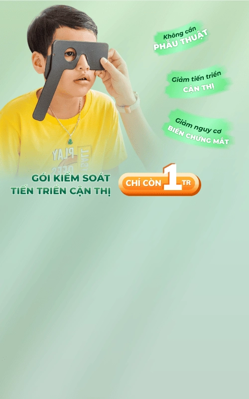 Promotion kiểm soát tiến triển cận thị