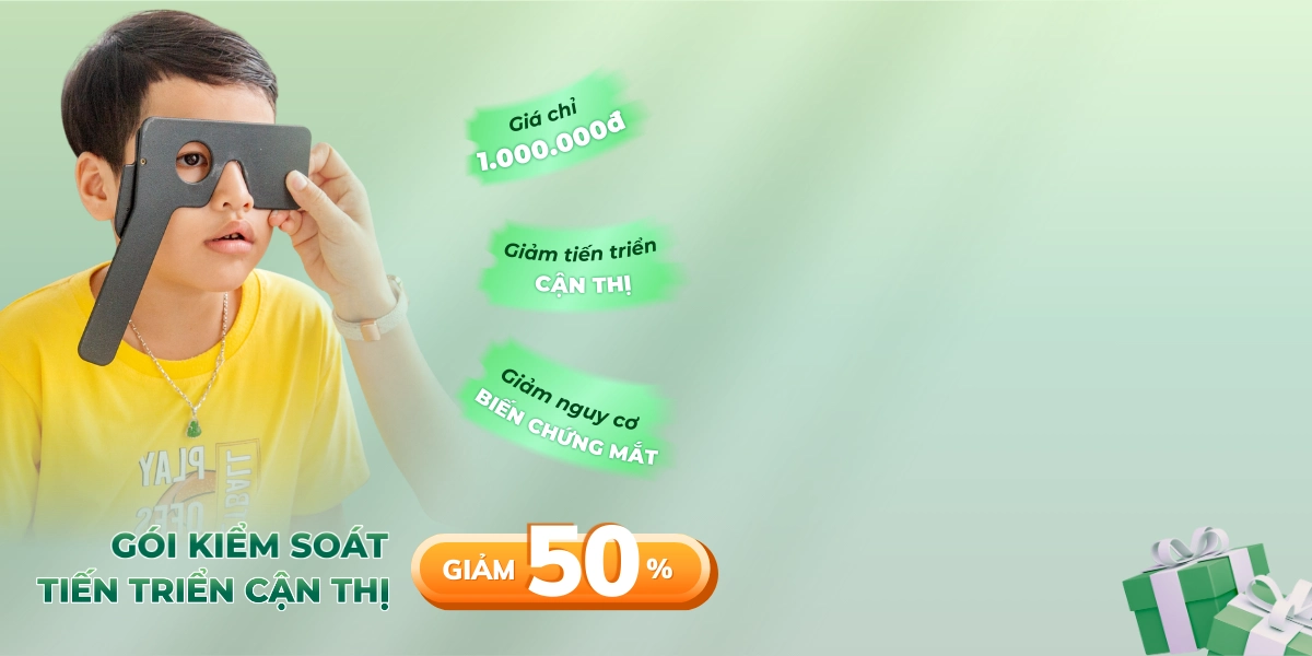 Promotion Kiểm Soát Tiến Triển Cận Thị