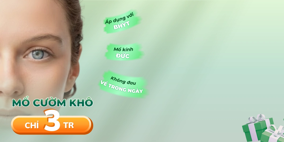 Mổ cườm 3 triệu tại Bệnh viện Mắt Sài Gòn Biên Hòa