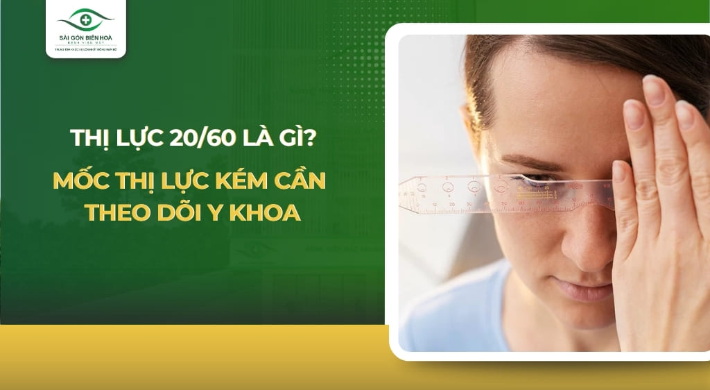 thị lực 20 60 là gì