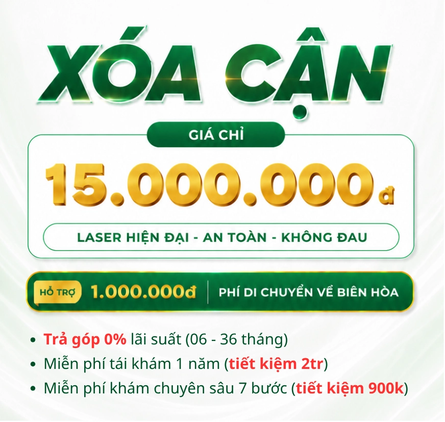 Ưu đãi mổ cận