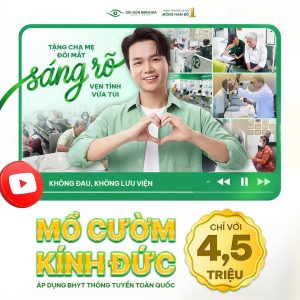Ưu Đãi Mổ Cườm Kính Đức 4,5Tr