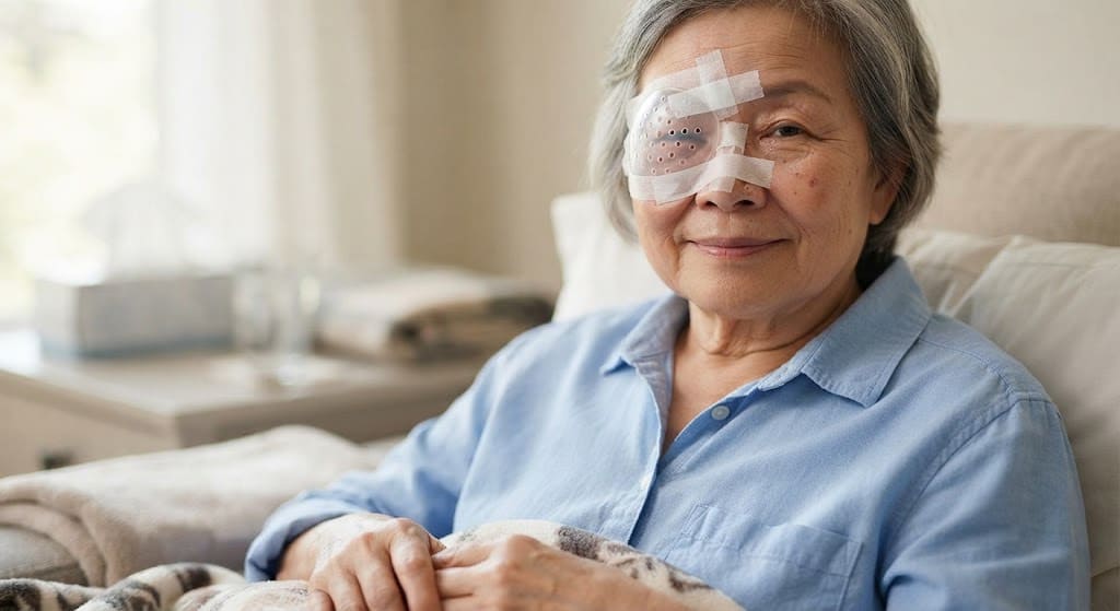 Ở người cao tuổi, quá trình phục hồi giác mạc thường diễn ra chậm hơn