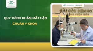 quy trình khám mắt cận