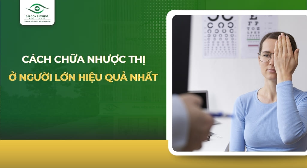 cách chữa nhược thị ở người lớn