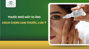 thuốc nhỏ mắt dị ứng