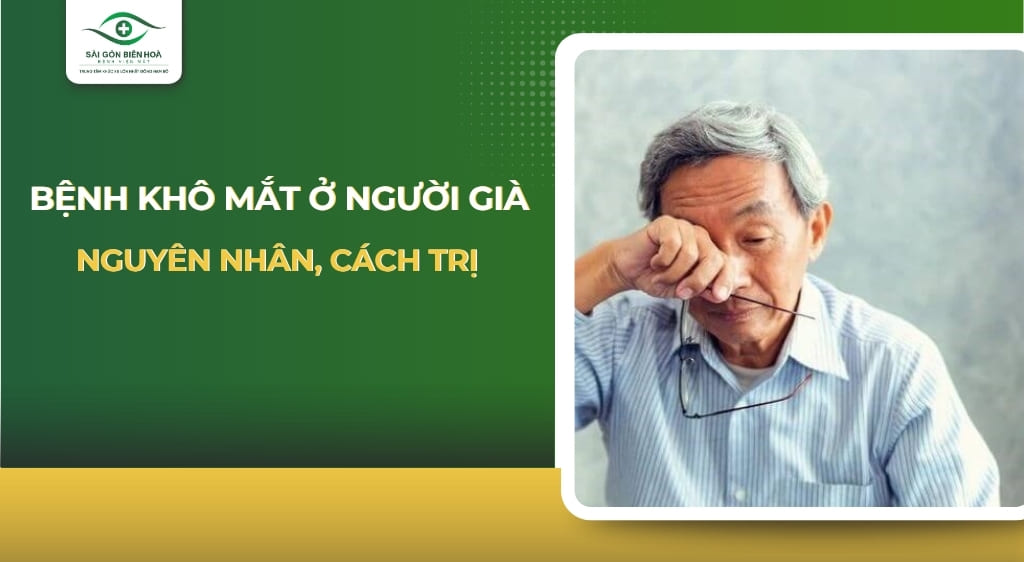 bệnh khô mắt ở người già