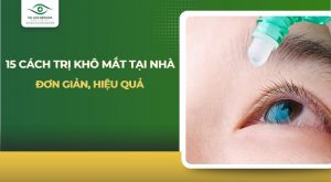 cách trị khô mắt tại nhà