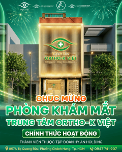 Chúc mừng phòng khám trung tâm Ortho-K Việt chính thức đi vào hoạt động