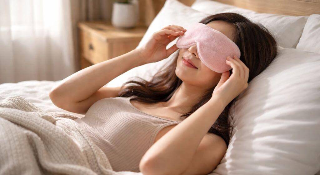 Chườm ấm giúp thư giãn mắt, giảm sưng sau khi cắt mí