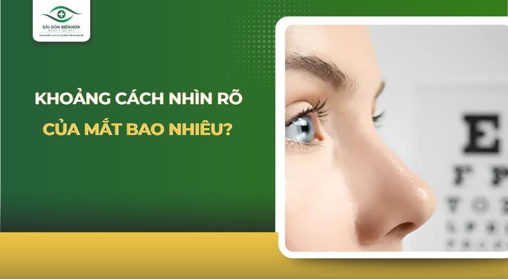 khoảng cách nhìn rõ của mắt
