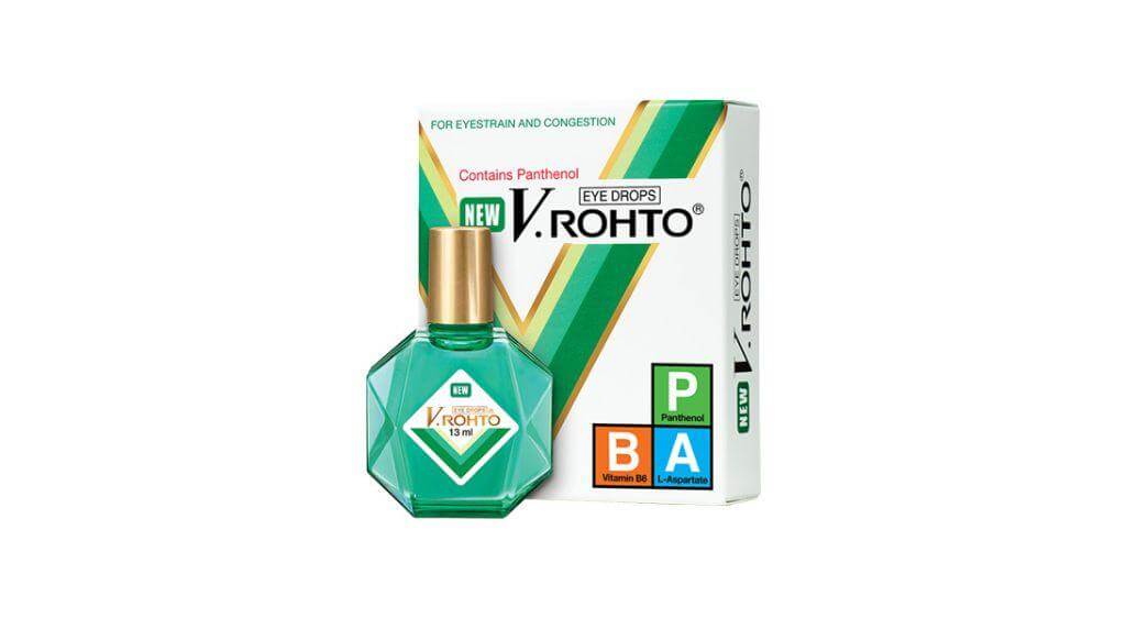 New V.Rohto có chứa hoạt chất kháng histamin và kháng viêm giúp giảm thiểu đỏ mắt, ngứa mắt hiệu quả