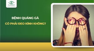 quáng gà có phải đeo kính không