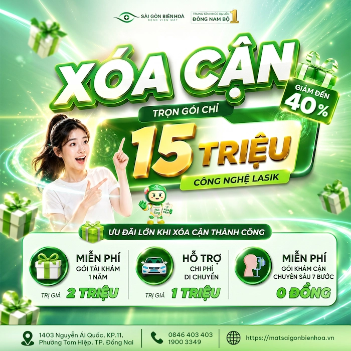 Ưu đãi xoá cận