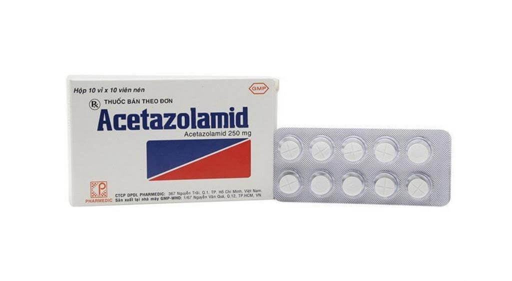 Acetazolamid là thuốc ức chế CAI, hỗ trợ điều trị hắc võng mạc trung tâm thanh dịch