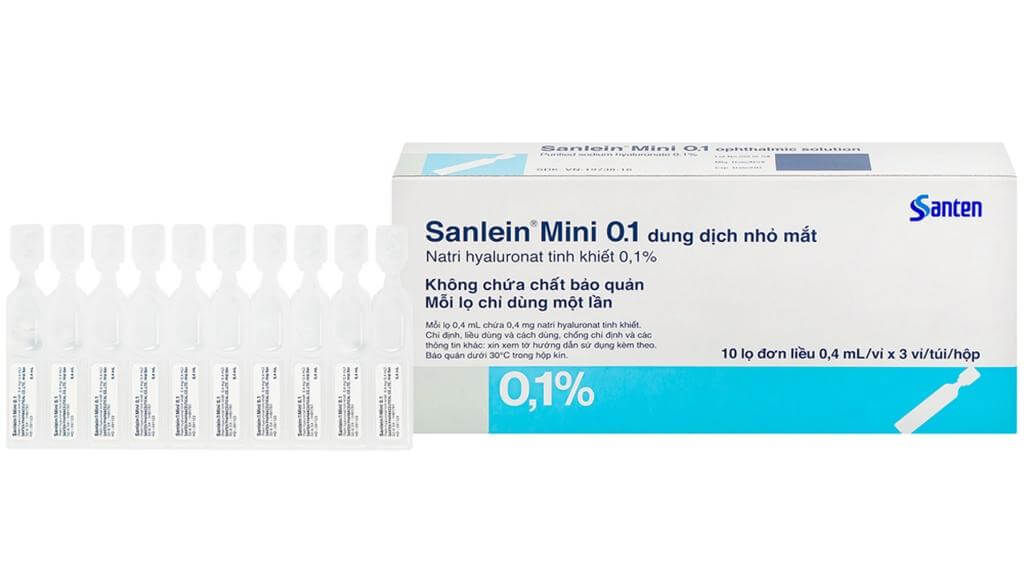 Cần ưu tiên sử dụng các loại thuốc nhỏ mắt không chứa chất bảo quản