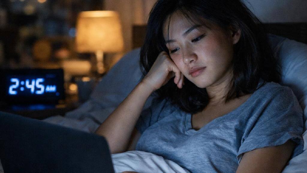Chắp lẹo mắt có thể hình thành do thói quen thức khuya